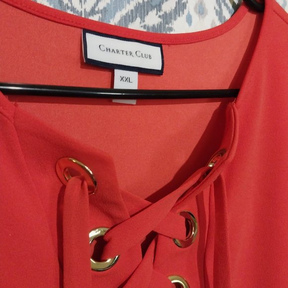 ORANGE SPRING DRESS - Picture 2 of 3